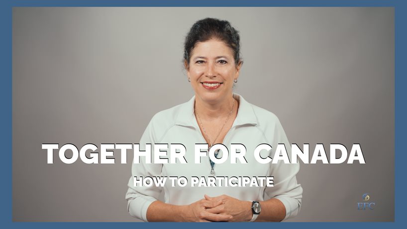 EFC Together for Canada how to participate