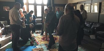 Family and Community - Family together in Religious Community